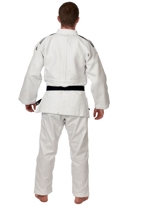 adidas judoanzug slim fit ijf weiss b005venb2y|adidas judo gear usa.